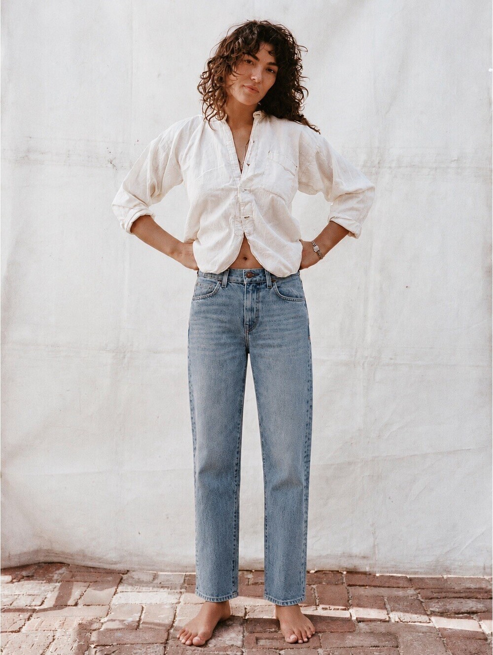 Imogene & Willie Sophie Jeans Women's Size 24 Medium Wash High Rise Straight